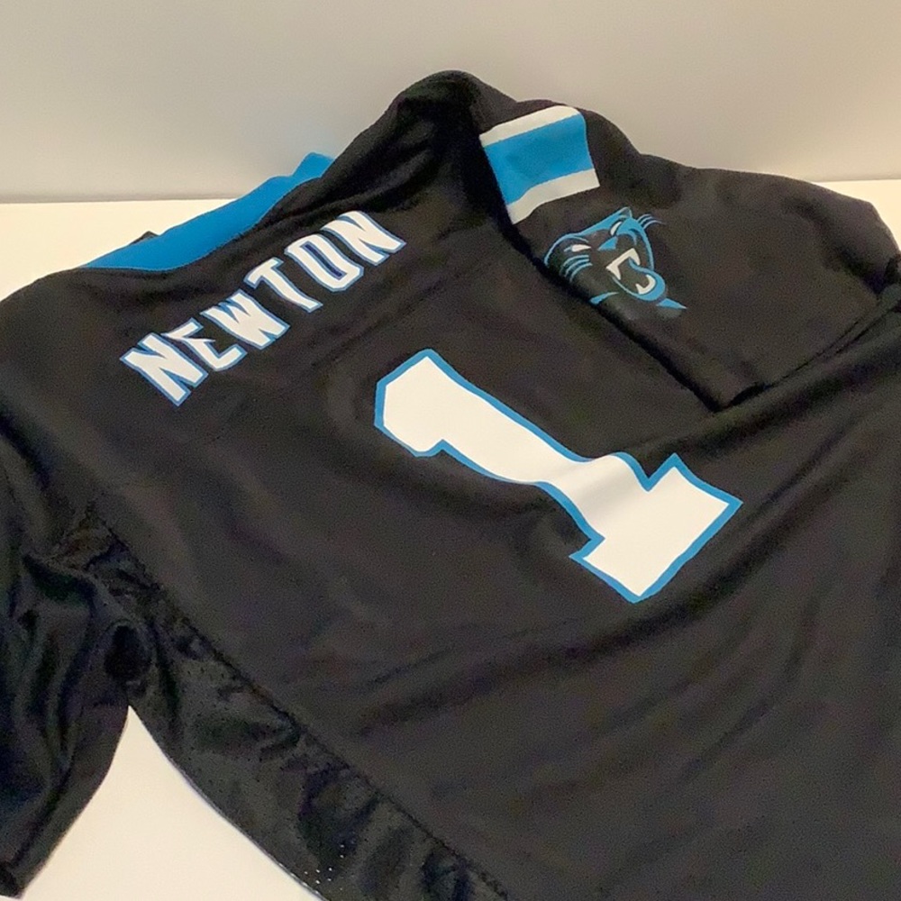 Boy’s NFL Panthers Cam Newton Football Jersey